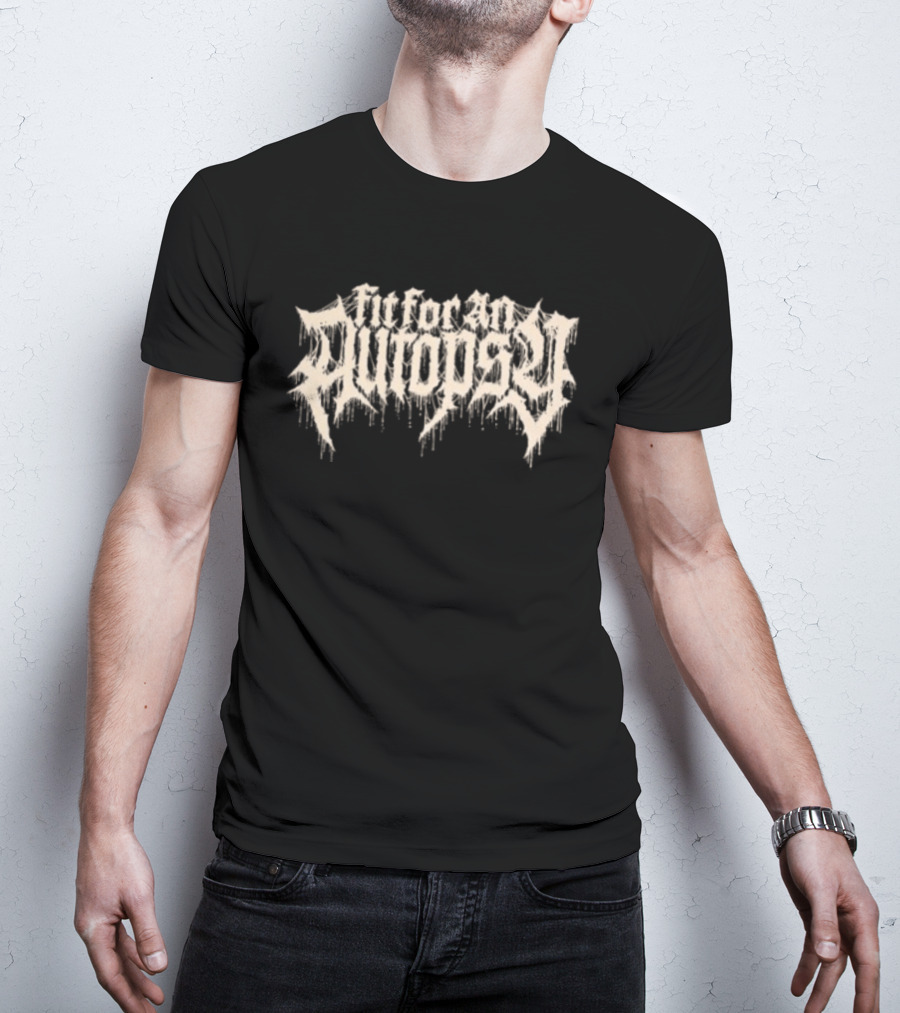 Fit For An Autopsy Chained To The Flesh Of A Sickening Earth Dripping T-Shirt