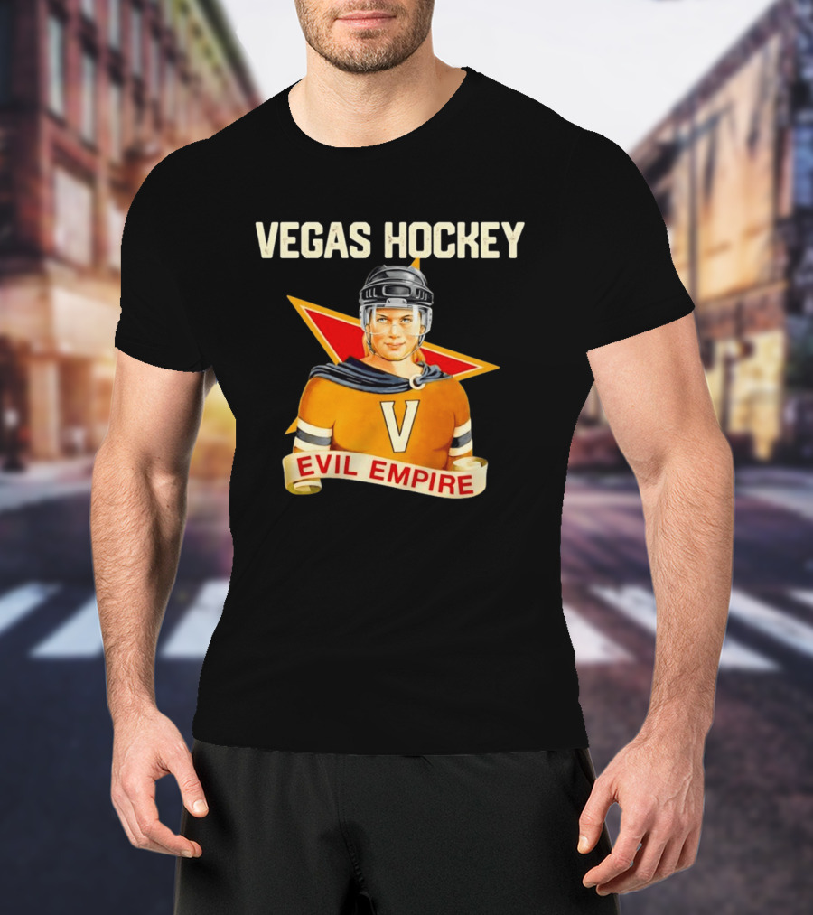 Vegas Hockey Ivan Drago Evil Empire T-Shirt