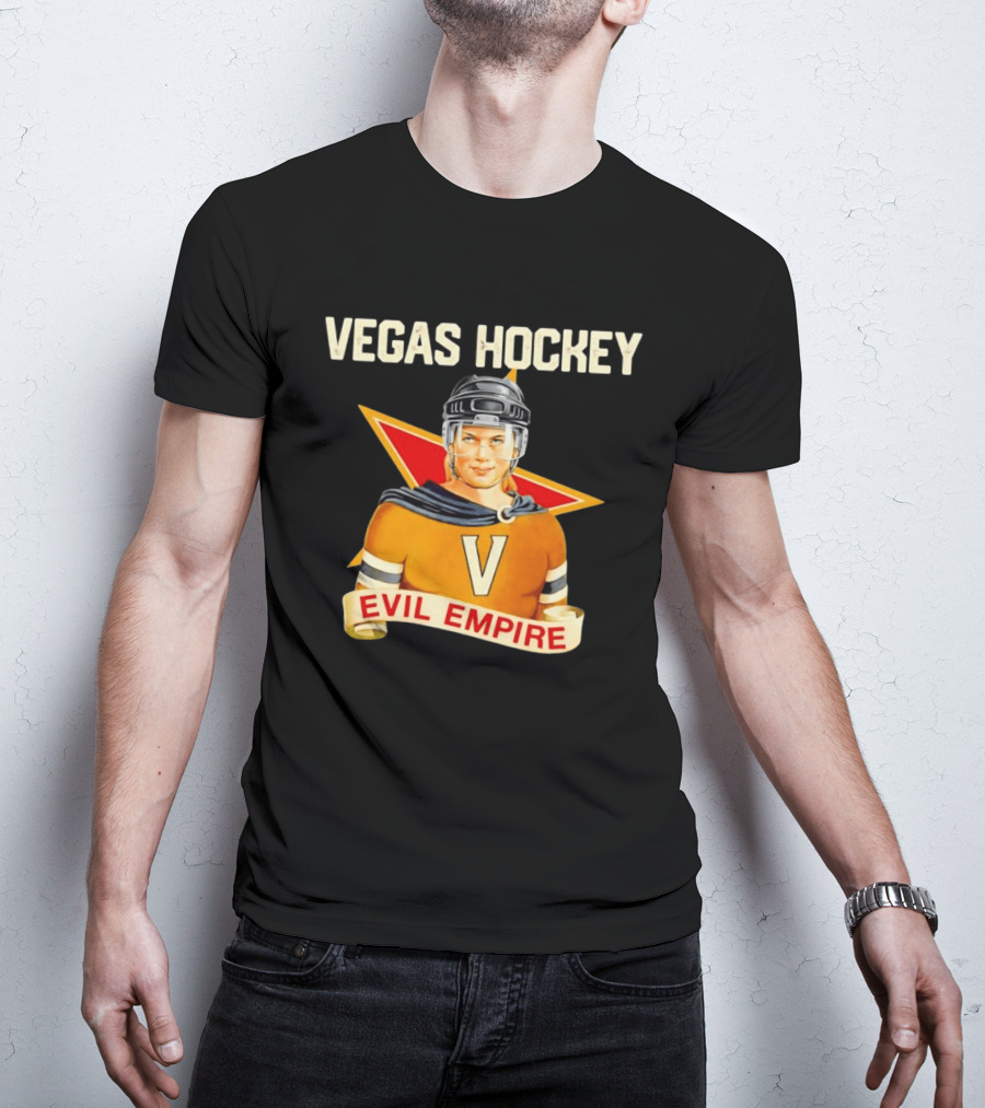 Vegas Hockey Ivan Drago Evil Empire T-Shirt