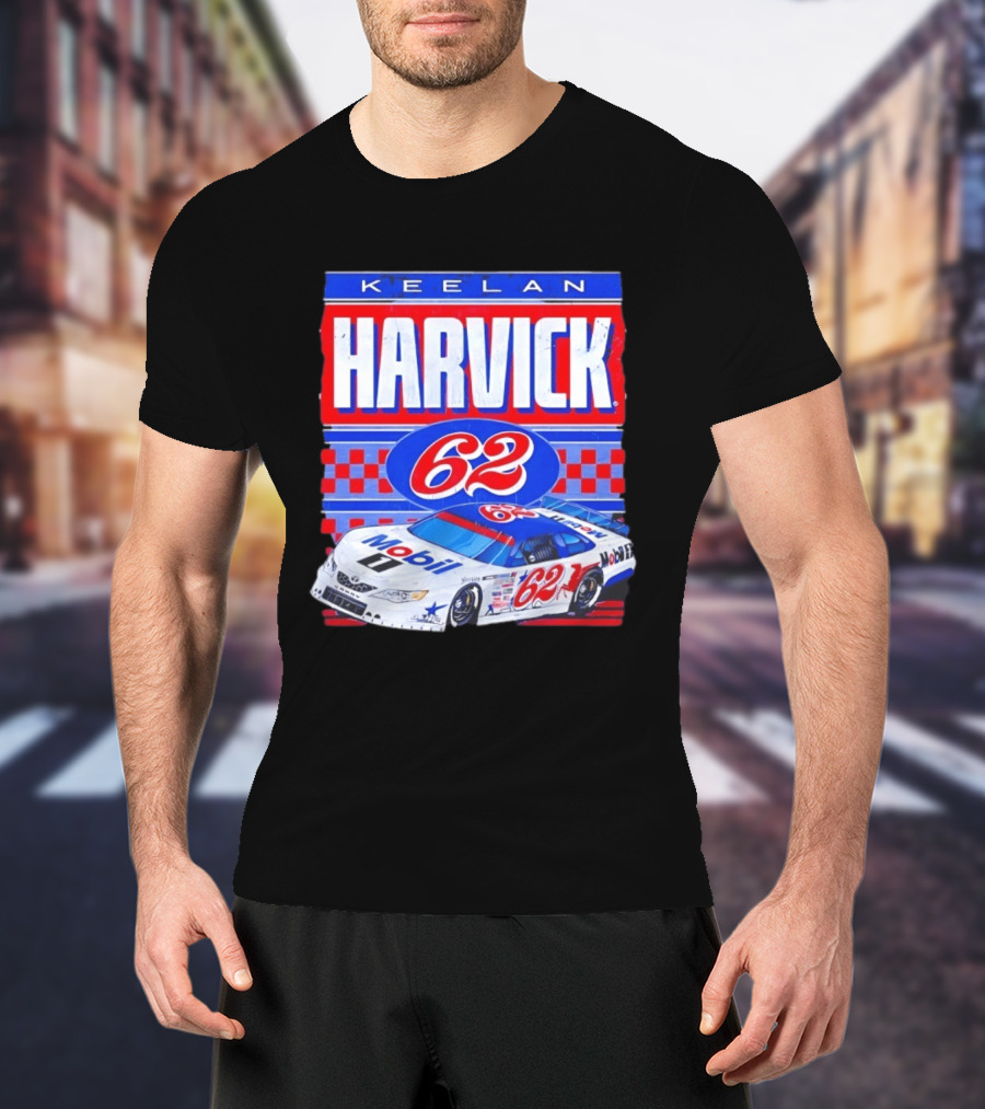 Keelan Harvick 62 Mobil 1 Toyota Camry NASCAR Racing T-Shirt