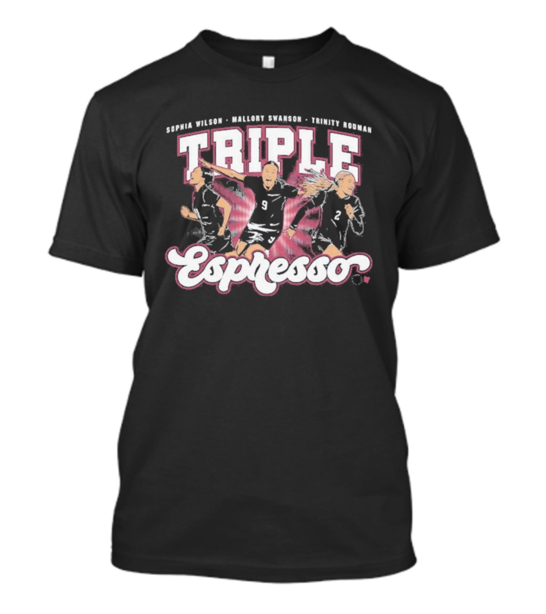 Sophia Wilson Mallory Swanson Trinity Rodman Triple Espresso 2026 27 T-Shirt
