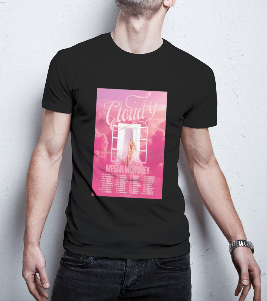 The Cloud 9 Tour Megan Moroney Chicago June 02 2026 T-Shirt