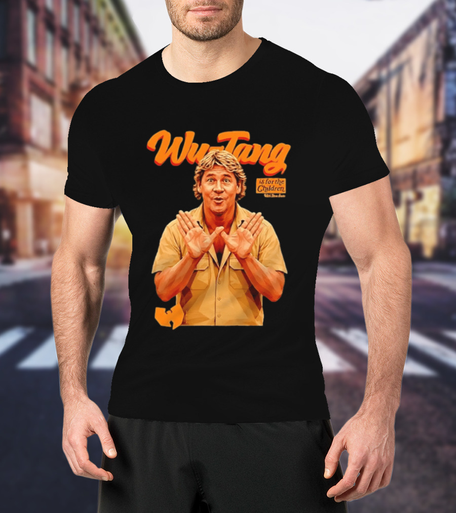 Wu Tang Is For The Children Steve Irwin T-Shirt