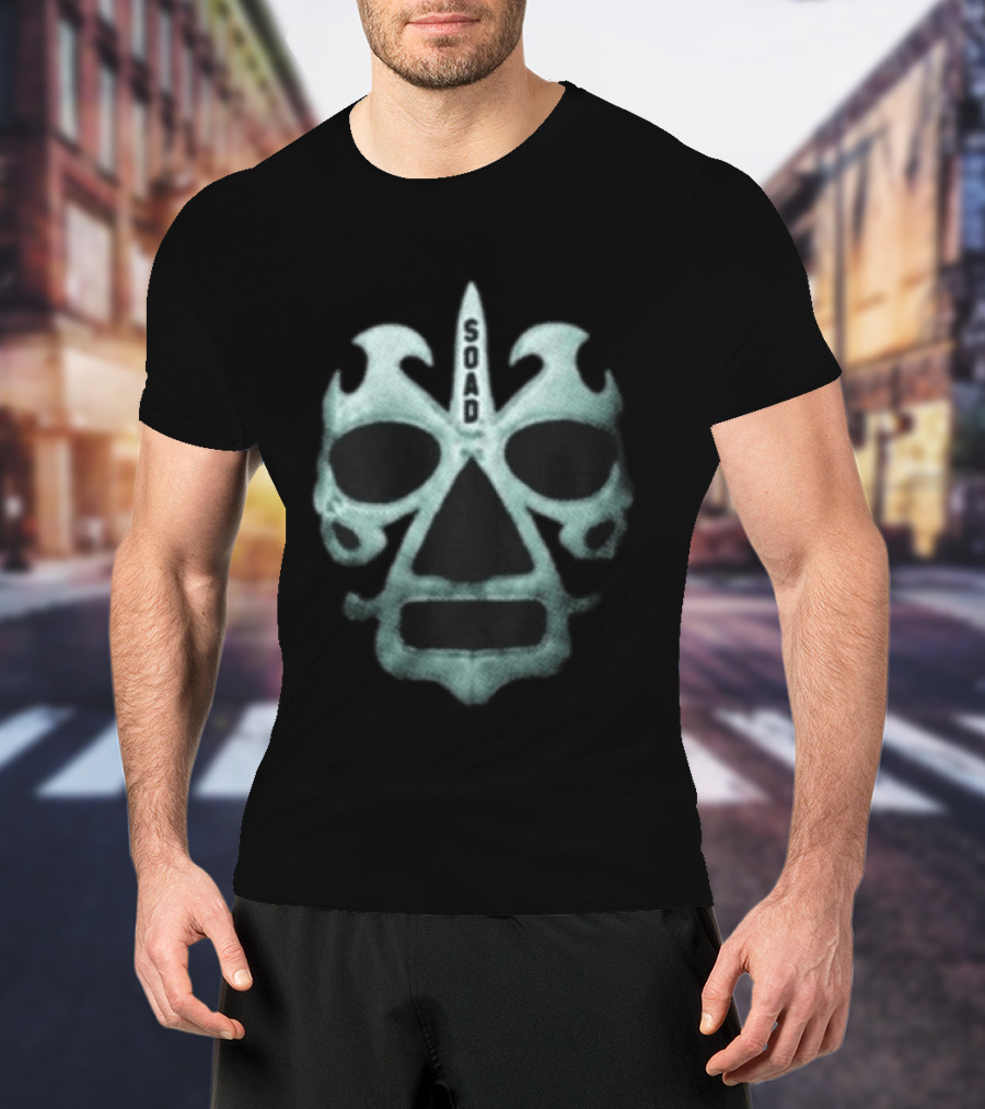 System Of A Down SOAD Lucha Mask Event CDMX Mexico 2026 Estadio GNP Seguros 27 28 May T-Shirt