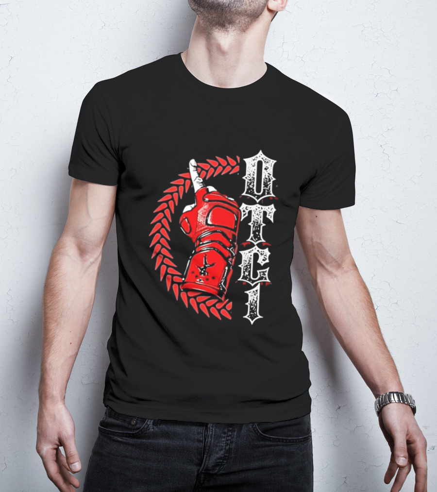 The Elite Bullet Club Pro Wrestling All Elite Wrestling AEW OTTC1 Red Glove T-Shirt