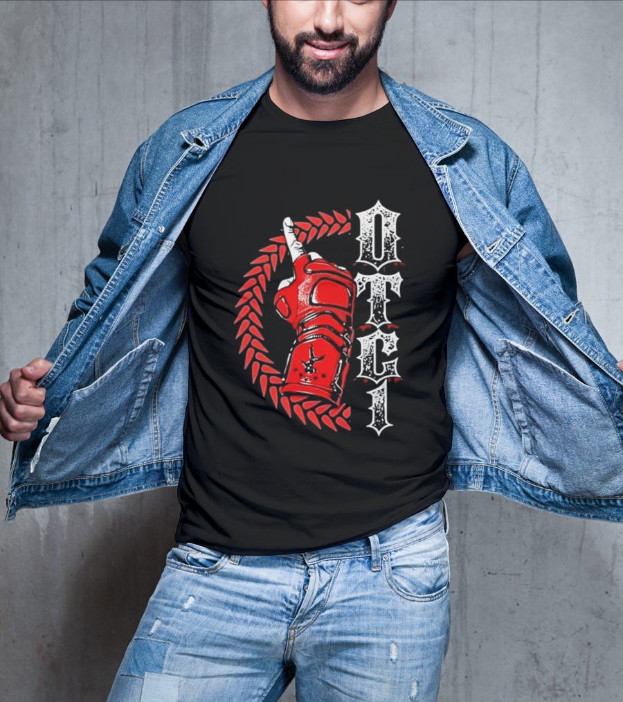 The Elite Bullet Club Pro Wrestling All Elite Wrestling AEW OTTC1 Red Glove T-Shirt