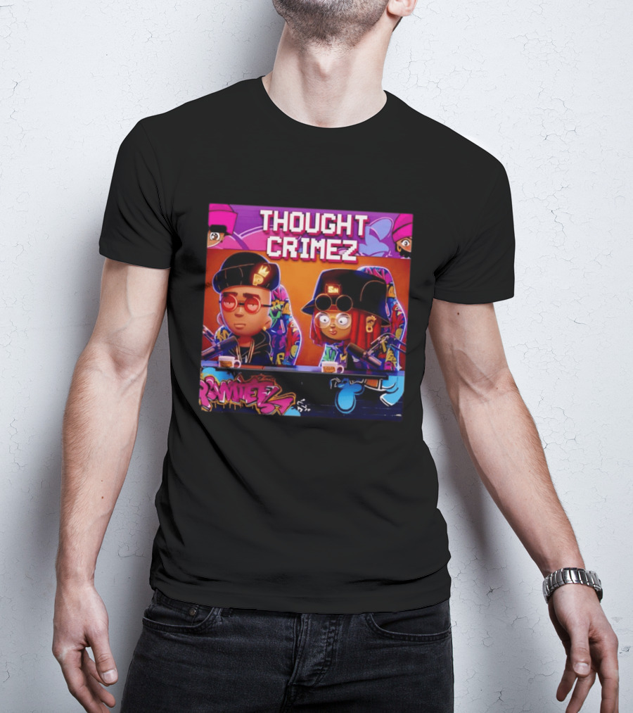 Thought Crimez Ramitez MP SIN Podcast T-Shirt