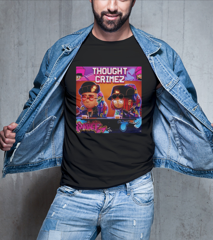 Thought Crimez Ramitez MP SIN Podcast T-Shirt