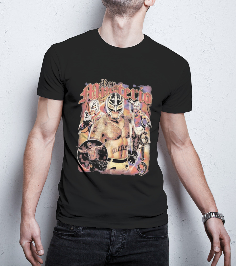 Rey Mysterio 619 Wrestling Superstar Collection T-Shirt