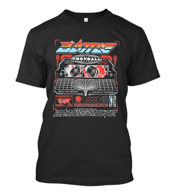 BattleStyles Built For Impact Tested By Warriors Tactical Blueprint T-Shirt