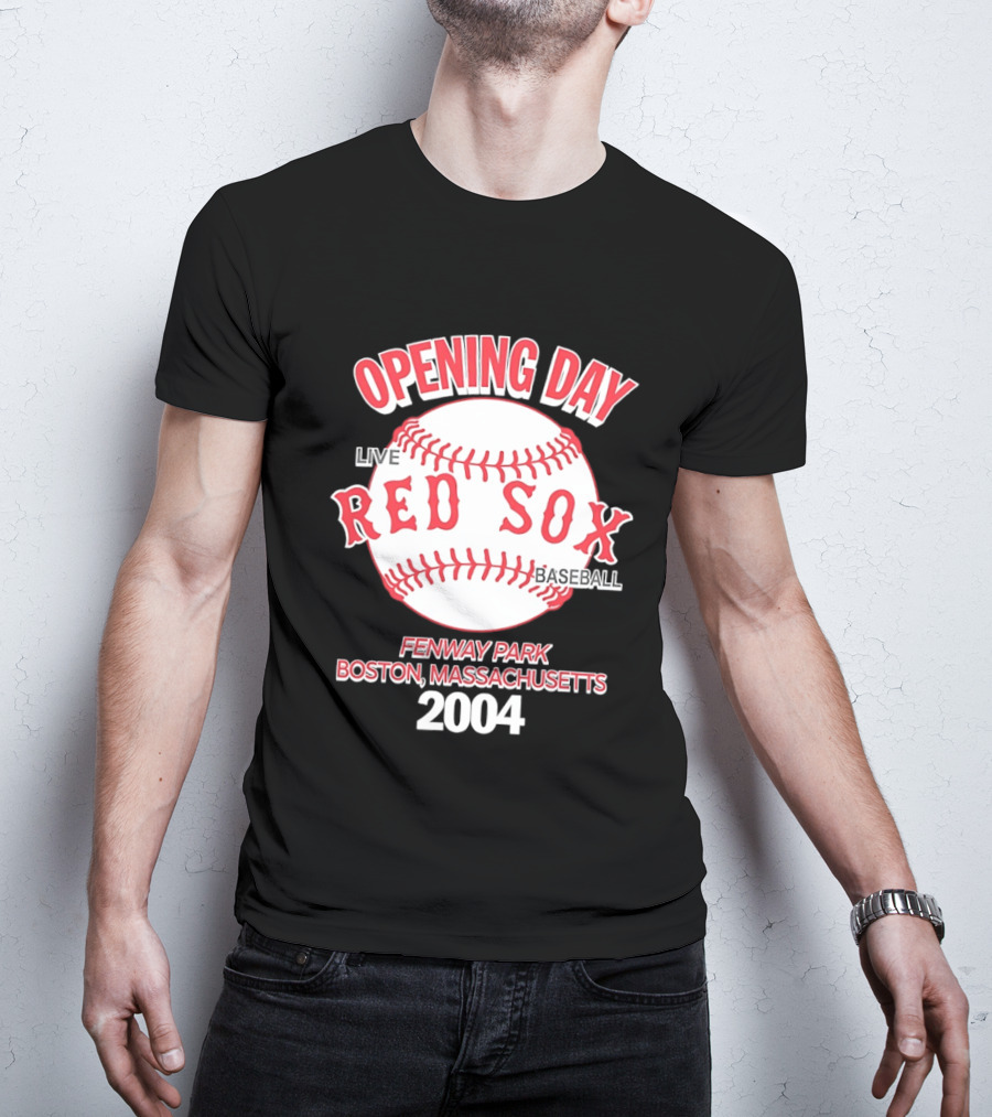 Opening Day Red Sox Fenway Park Boston Massachusetts 2004 T-Shirt