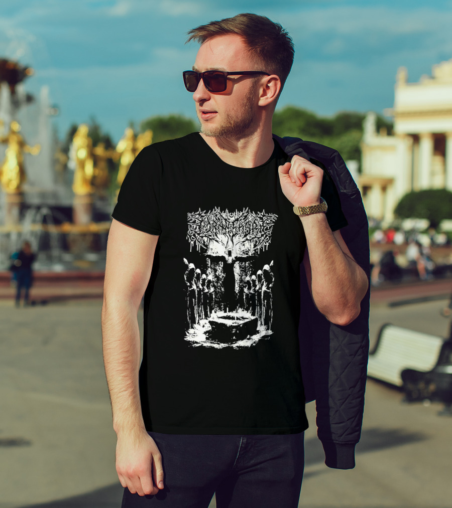 Burning Church Heavy Metal Ritual Tree Of Life T-Shirt