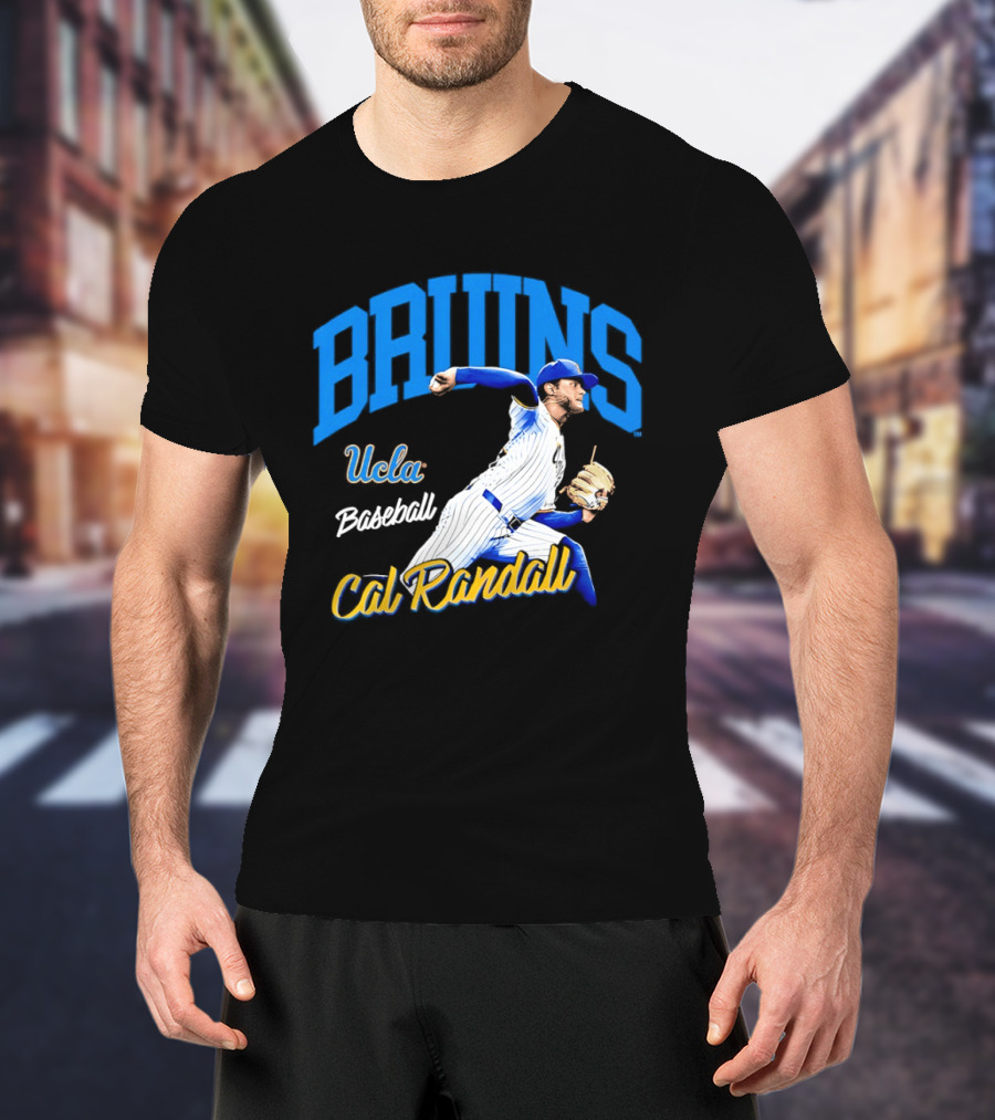 UCLA Bruins Cal Randall Baseball NCAA Pac 12 T-Shirt