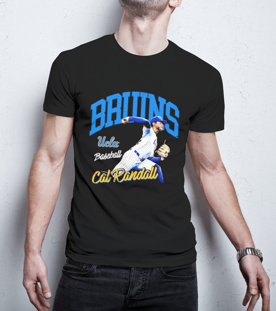 UCLA Bruins Cal Randall Baseball NCAA Pac 12 T-Shirt
