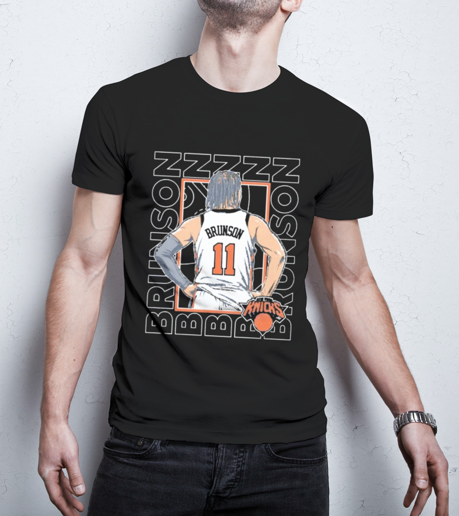 BRUNSON 11 New York Knicks Jalen Brunson ZZZZ T-Shirt