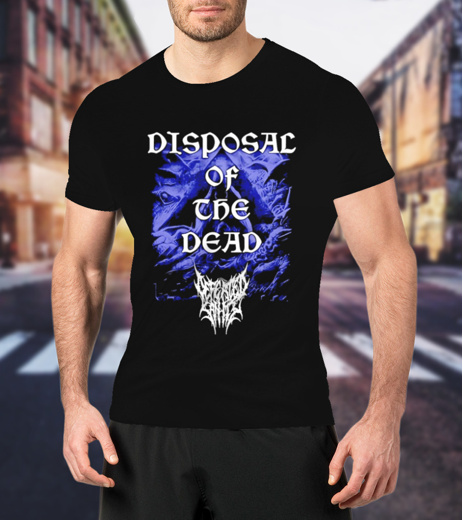 Extreme Death Metal Defecated Saints Disposal Of The Dead T-Shirt
