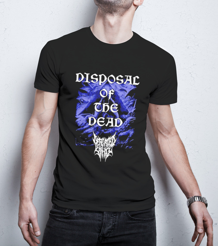 Extreme Death Metal Defecated Saints Disposal Of The Dead T-Shirt