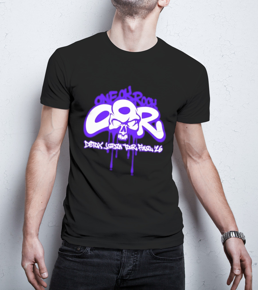 One Ok Rock Cor Skull Detox Japan Tour Final '26 T-Shirt