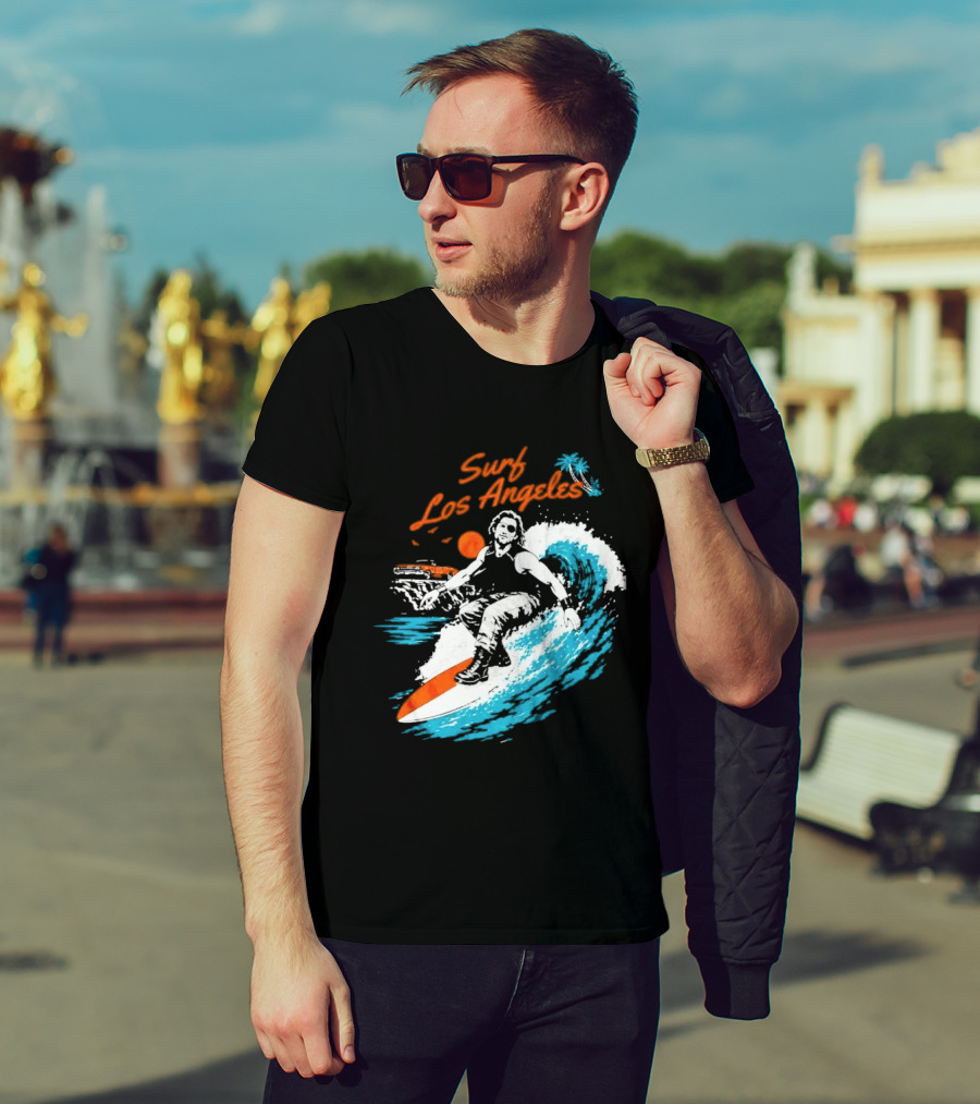 Surf Los Angeles Snake Plissken Escape From New York T-Shirt