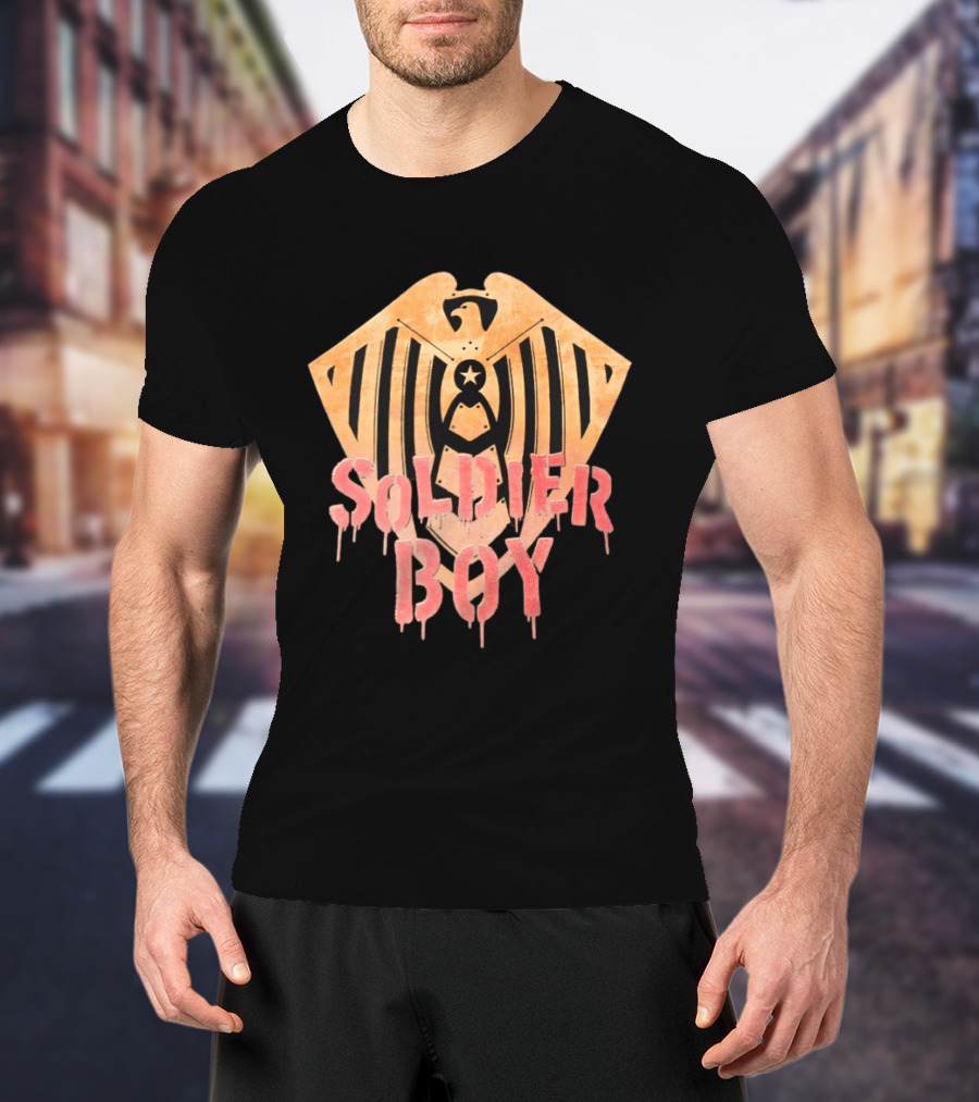 Soldier Boy The Boys Amazon Prime Video Garth Ennis Darick Robertson Eagle T-Shirt