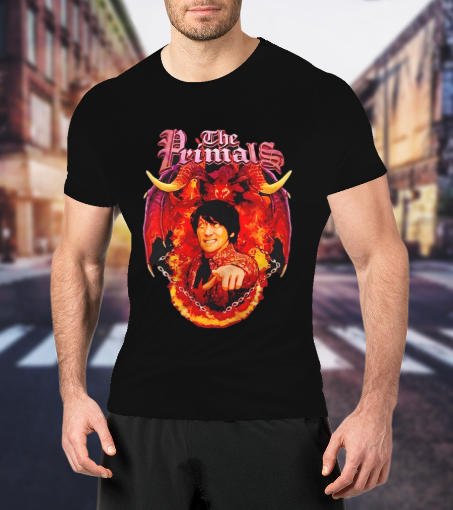 The Primals Naoki Yoshida Yoshi P Final Fantasy XIV Eorzea Square Enix Flame T-Shirt