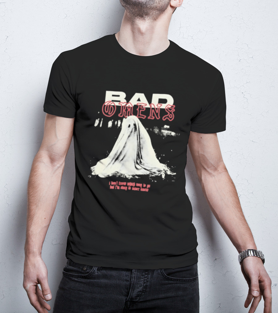 Bad Omens Ghost I Don't Know Which Way To Go But I'm Okay To Never Know T-Shirt