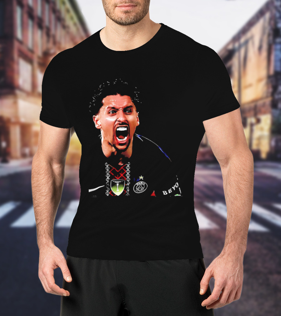 Paris Saint Germain Marquinhos Passionate Expression T-Shirt
