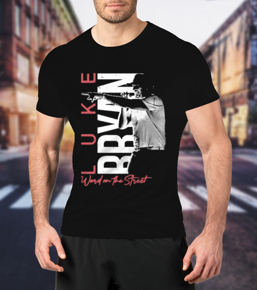 Luke Bryan Word On The Street Tour Merchandise T-Shirt