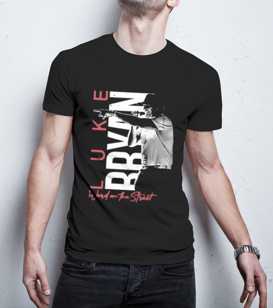 Luke Bryan Word On The Street Tour Merchandise T-Shirt