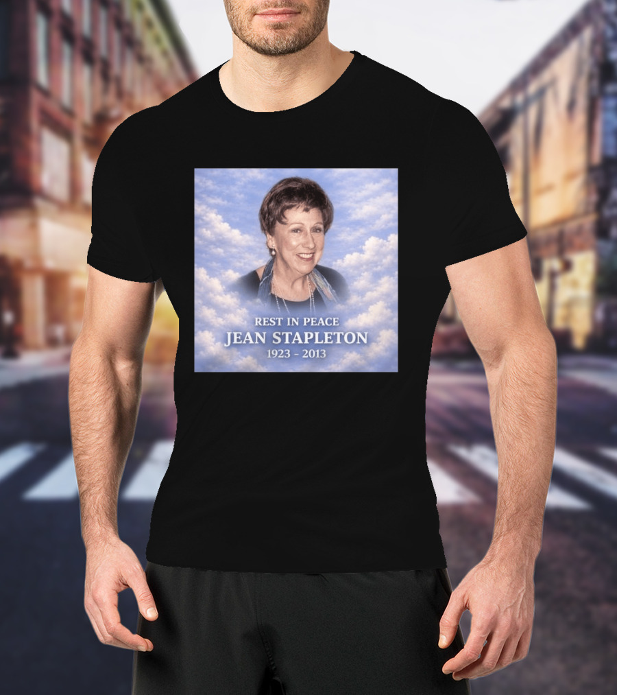 Rest In Peace Jean Stapleton 1923 2013 Memorial Image T-Shirt