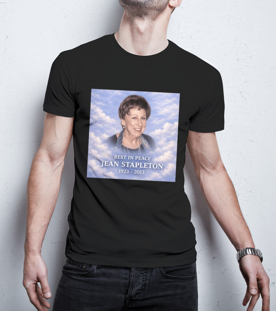 Rest In Peace Jean Stapleton 1923 2013 Memorial Image T-Shirt