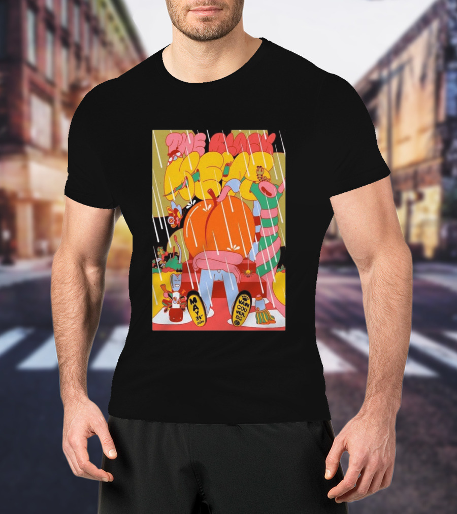 The Black Keys Vancouver May 31 2026 Concert Psychedelic Rain T-Shirt