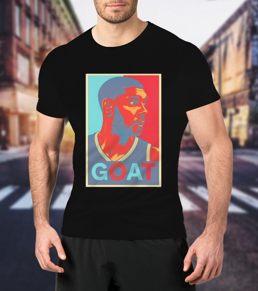 GOAT Tim Duncan San Antonio Spurs T-Shirt