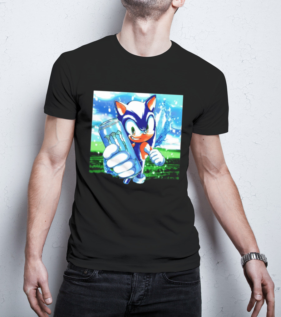 Mamono World Hedgehog Monster Energy T-Shirt