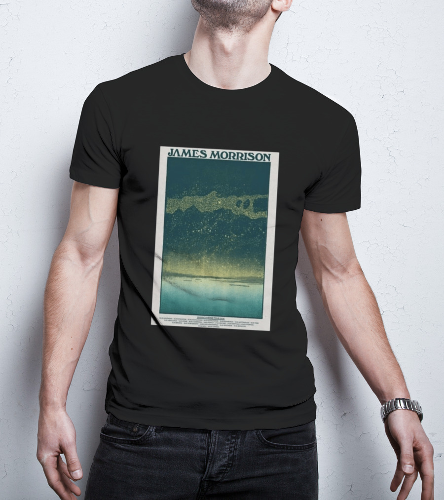 James Morrison Undiscovered Tour 2026 Retro Aesthetic T-Shirt