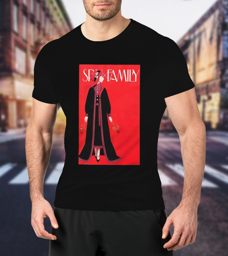 Spy X Family Yor Forger Red Roses T-Shirt