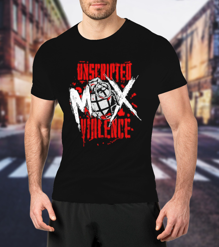 AEW Unscripted Violence Mox Grenade T-Shirt