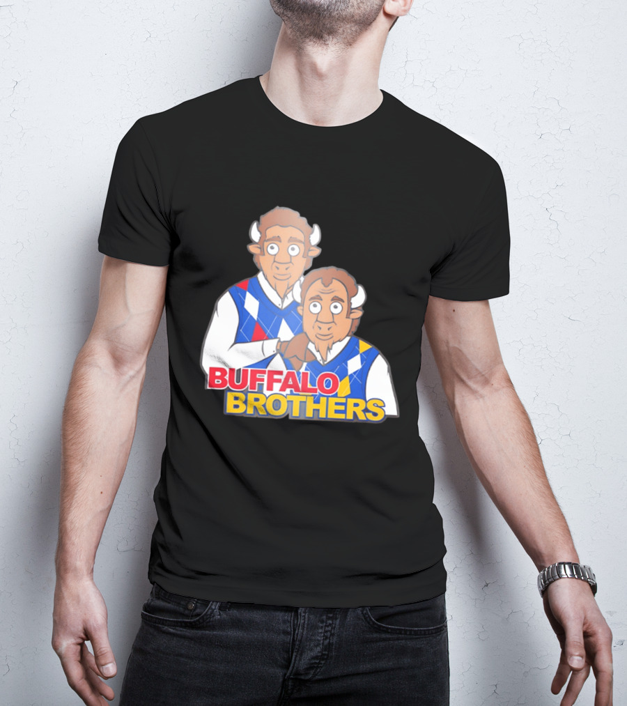 Buffalo Brothers Buffalo Bills Football 2026 Cartoon T-Shirt
