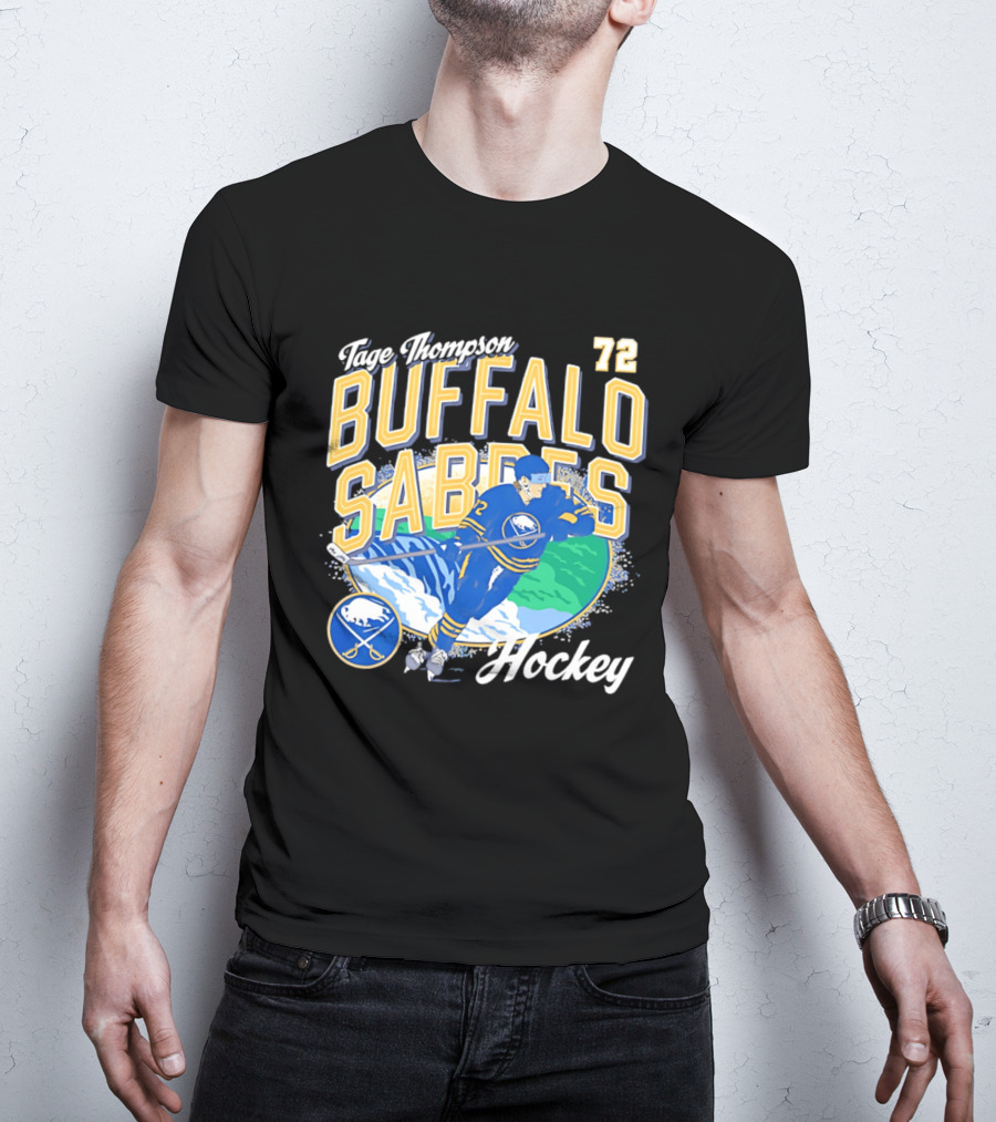 Tage Thompson 72 Buffalo Sabres Hockey Player T-Shirt