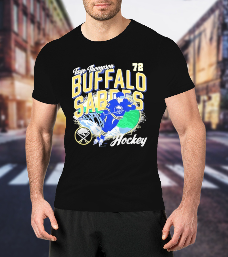 Tage Thompson 72 Buffalo Sabres Hockey NHL Team Player T-Shirt