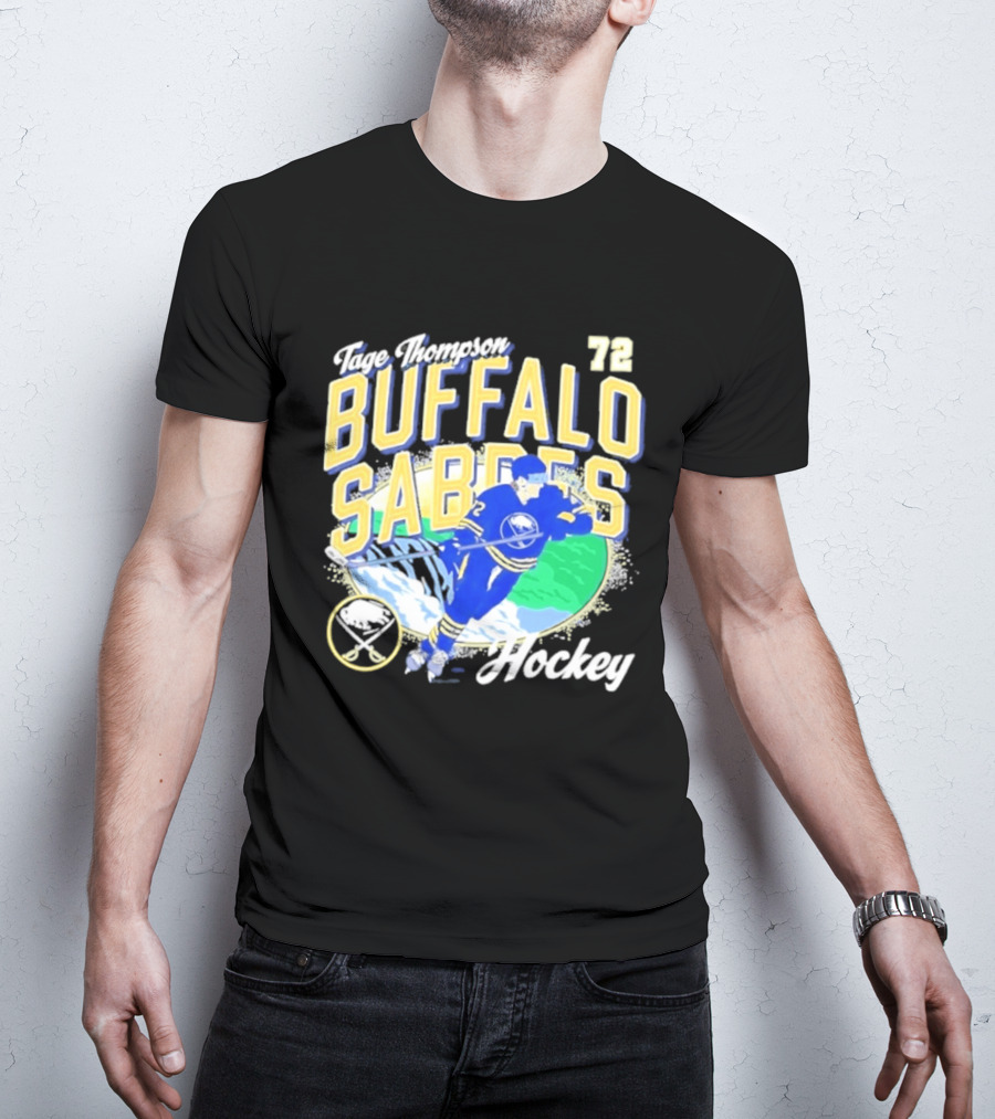 Tage Thompson 72 Buffalo Sabres Hockey NHL Team Player T-Shirt
