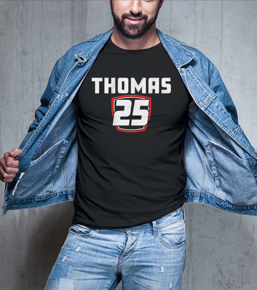 Thomas 25 Sports Team Orange T-Shirt