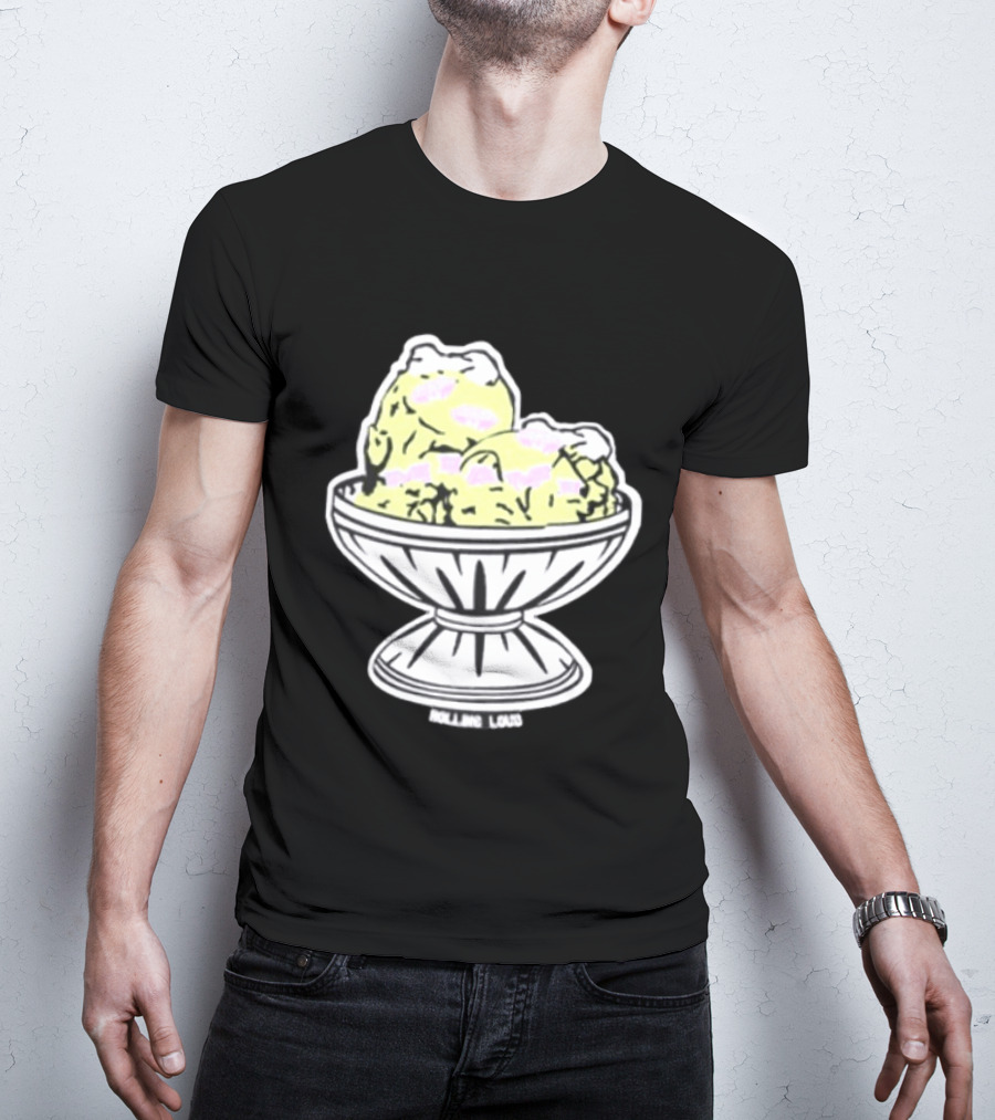 Rolling Loud Ice Cream Bowl Collaboration T-Shirt