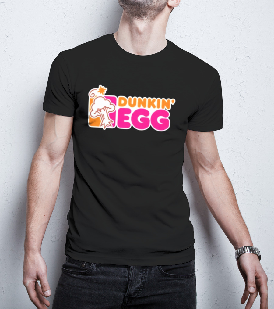 Dunkin' Egg Dunkin' Donuts Tree Explosion T-Shirt