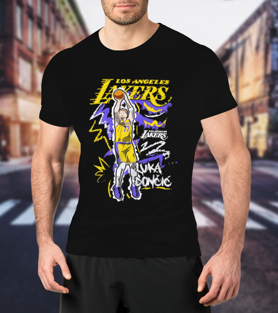 Luka Doncic Los Angeles Lakers Basketball Player T-Shirt