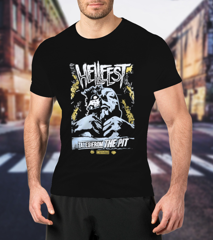 Hellfest 2026 Tales From The Pit Sanctuary Clisson France June 18 21 Dead Inside T-Shirt