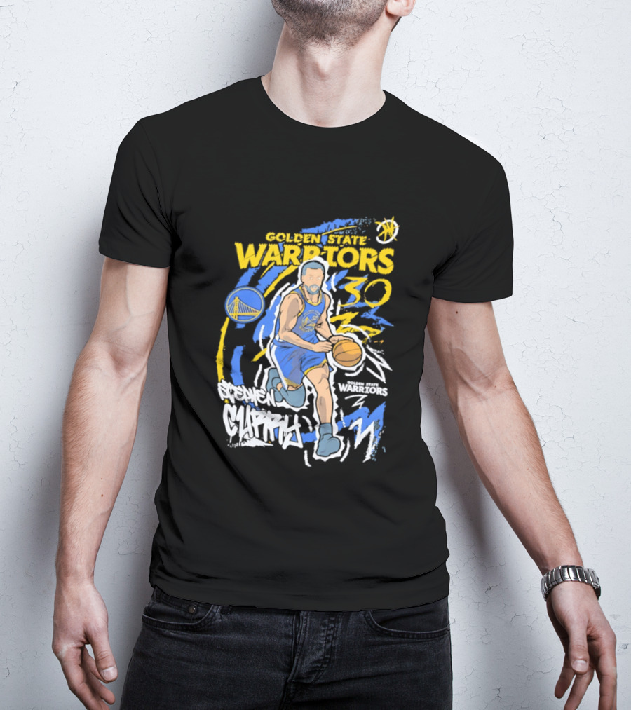 Golden State Warriors Stephen Curry 30 Basketball Player T-Shirt