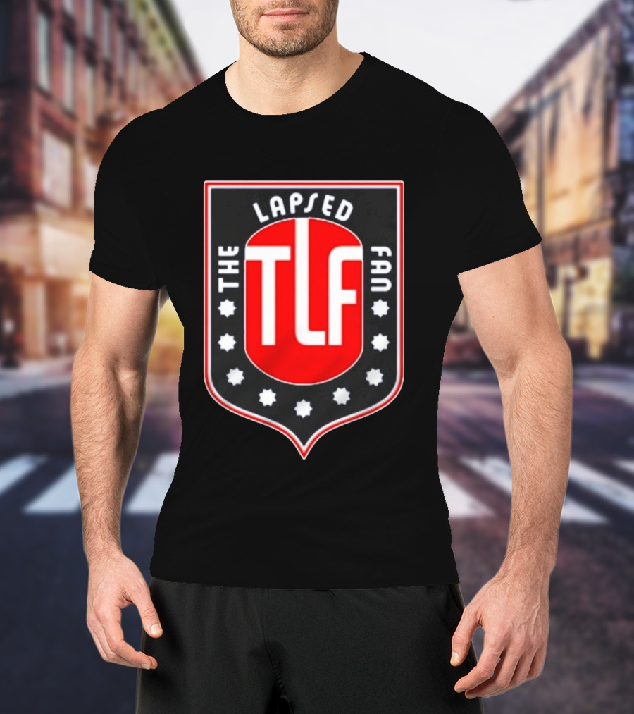 The Lapsed Fan TLF Wrestling Sports Shield T-Shirt