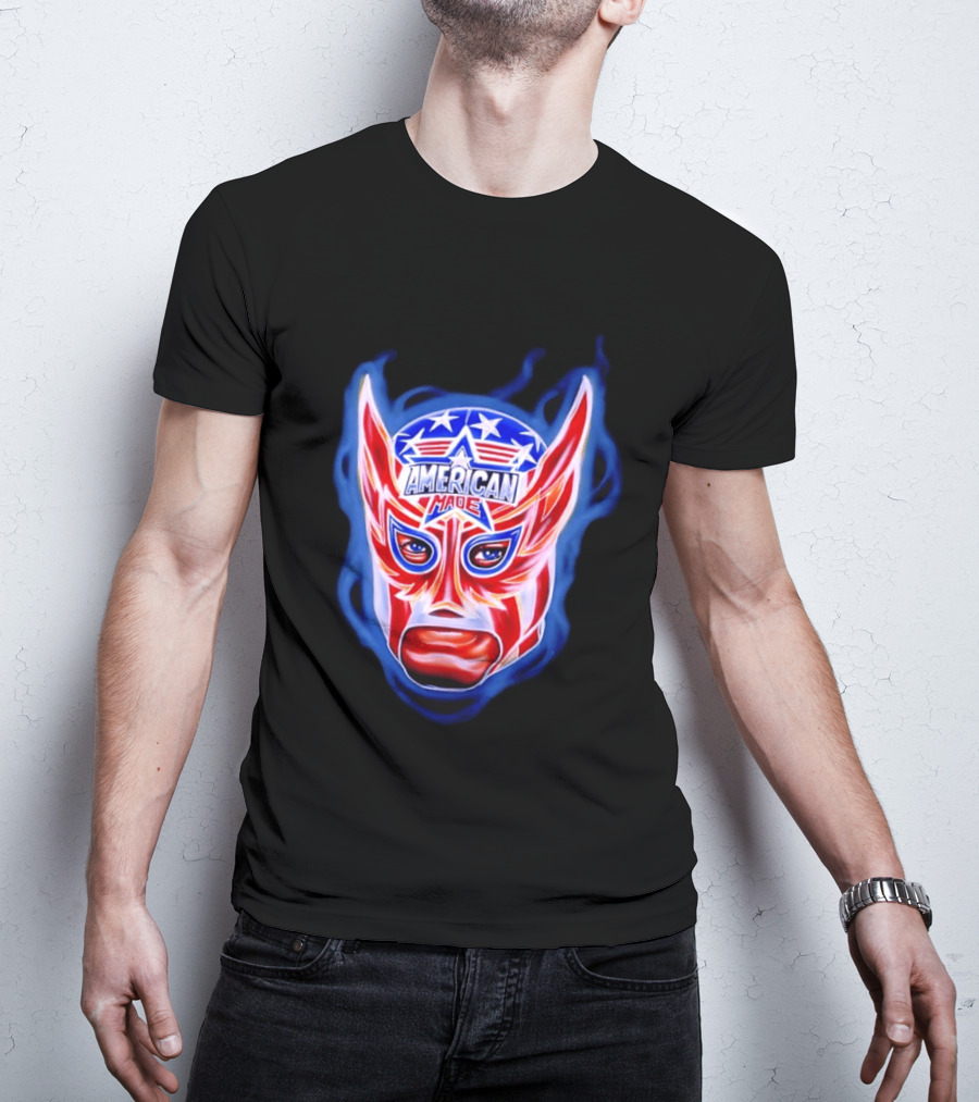 Cody Rhodes American Made Luchador Mask Star Spangled T-Shirt