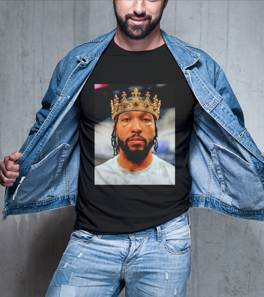 Jalen Brunson King New York Knicks Crown T-Shirt